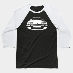 Rover SD1 1980s British classic car monoblock white Baseball T-Shirt